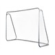 Poarta de fotbal 215 x 153 cm, argintie, ds58018