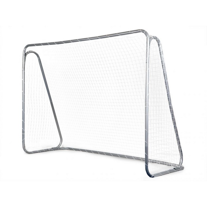 Poarta de fotbal 215 x 153 cm, argintie, ds58018
