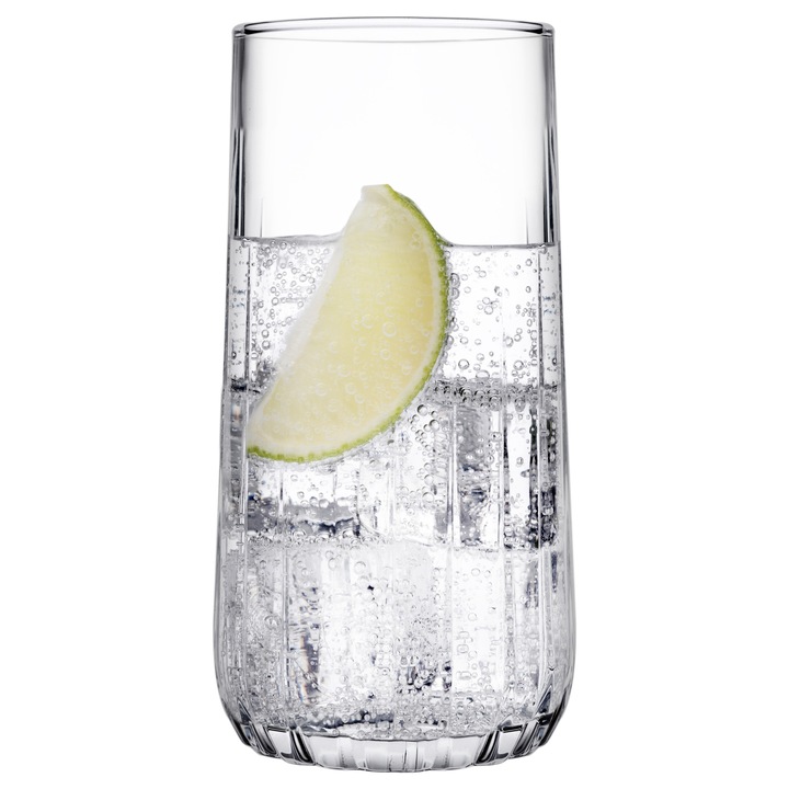 Set pahare long drink PASABAHCE Nova, 6 piese, 360 ml, sticla