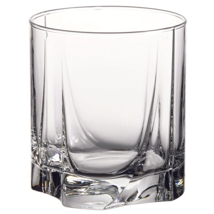 6 db whiskys pohár készlet, Pasabahce 368ml, Luna