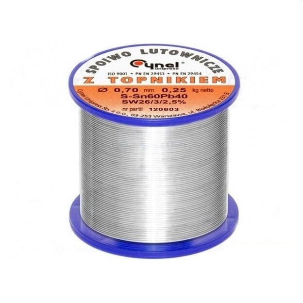 Fludor 250gr 0,7mm Cynel