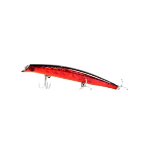 Momeala Minnow, Kingdom, 5326, 130 mm, 21 g, ABS, Rosu/ Negru