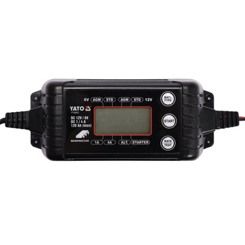 Redresor auto cu display 6-12V 4A Yato YT-83033 Redresor auto cu display 6-12V 4A Yato YT-83033