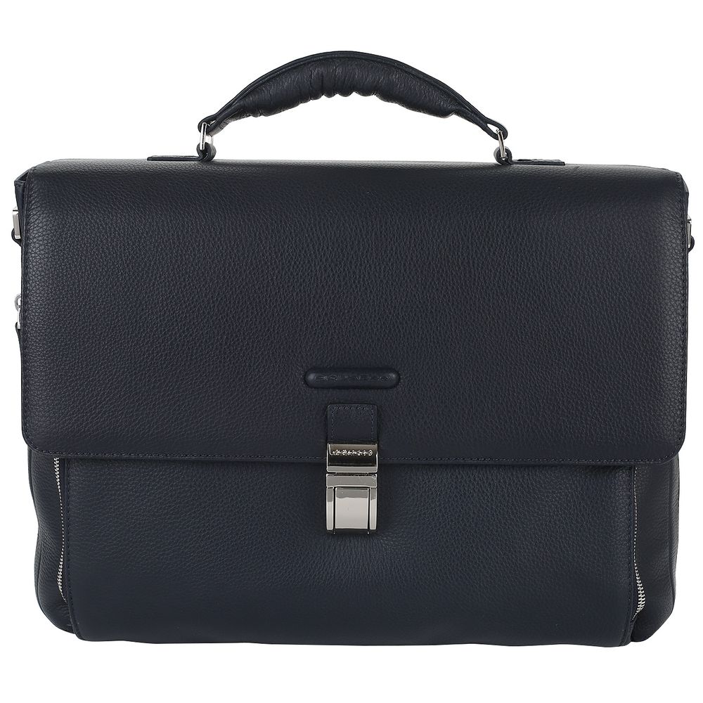 Geanta pentru laptop 15'' / iPad®10,5’’/9,7” din piele naturala CA3111MO/BLU, bleumarin