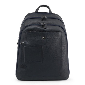 Rucsac port laptop 15,6’’ si iPad®10,5’’/9,7” Piquadro din piele naturala, trei compartimente, RBCA1813VI/BLU2, bleumarin Rucsac port laptop 15,6’’ si iPad®10,5’’/9,7” Piquadro din piele naturala, trei compartimente, RBCA1813VI/BLU2, bleumarin
