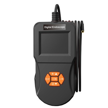 Endoscop digital cu display 2.4 inch, cablu semi rigid 5 m, camera 5.5mm, tub Borescope pentru inspectie video - Phuture® Endoscop digital cu display 2.4 inch, cablu semi rigid 5 m, camera 5.5mm, tub Borescope pentru inspectie video - Phuture®