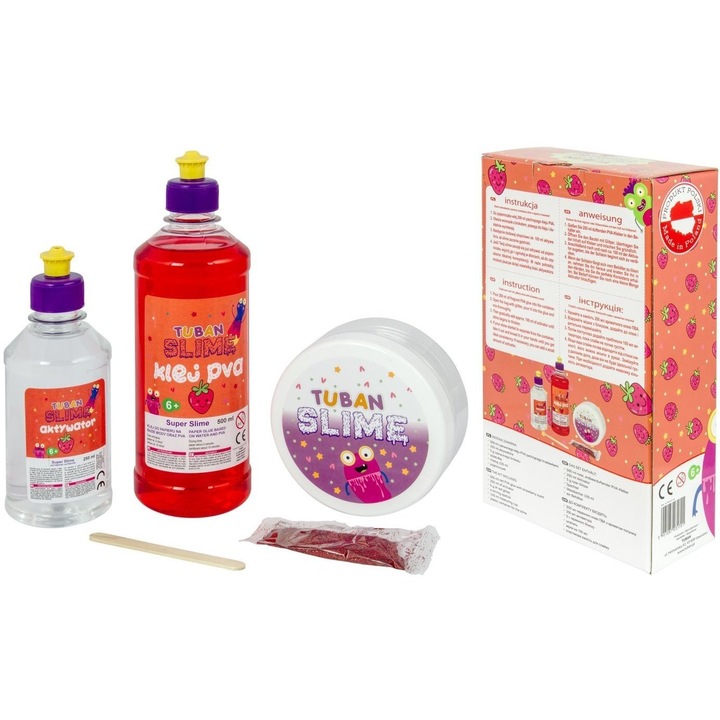 Slime Set XL DIY – Ягода, Тубан