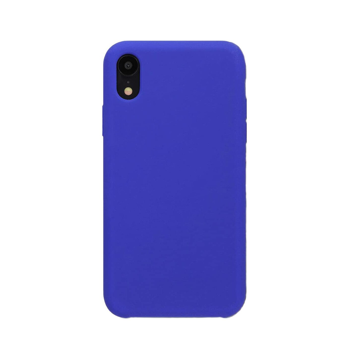 Husa pentru iPhone XR , albastru sidefat, Liquid Silicone,doty