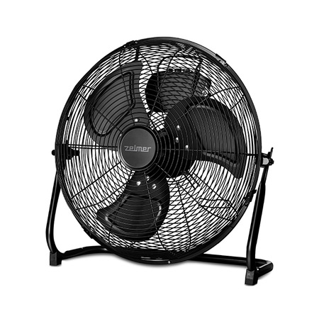 Ventilator de podea Zelmer ZFF0350, 70 W, 35 cm diametru, 3 trepte viteza, Negru