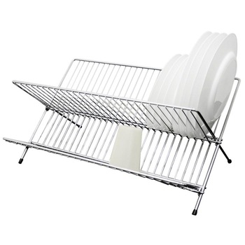 Uscator vase si tacamuri Protenrop PT-9007, 48 x 33 x 20 cm, metal cromat Uscator vase si tacamuri Protenrop PT-9007, 48 x 33 x 20 cm, metal cromat