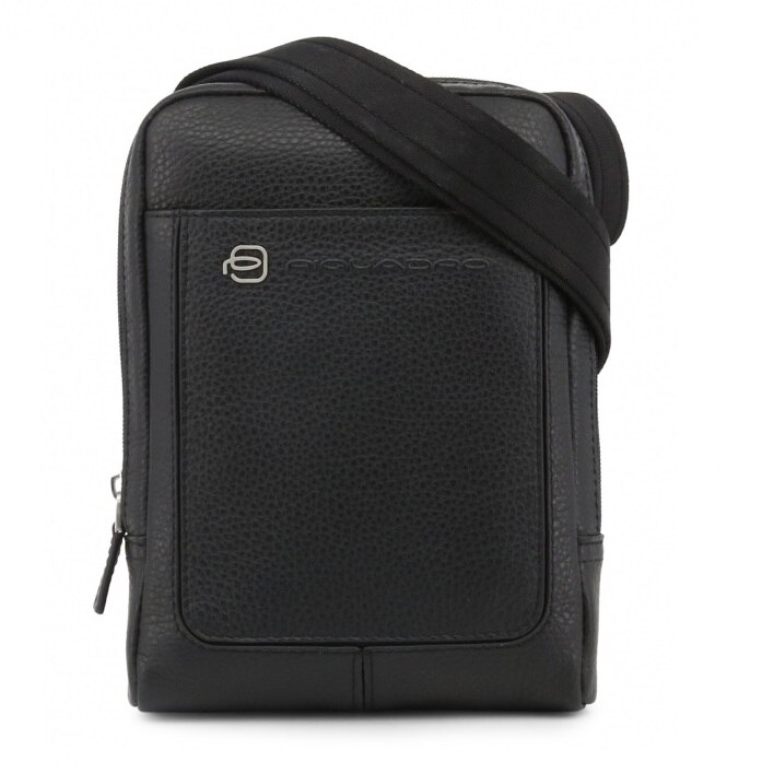 Geanta crossbody port iPad mini/2/3 din piele naturala CA3084VI/N, negru