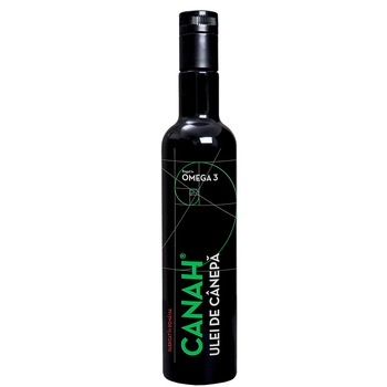 Ulei de canepa 500 ml Canah Ulei de canepa 500 ml Canah
