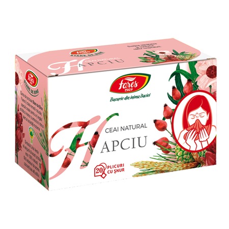 Fares Ceai Hapciu 20 Plicuri Emag Ro