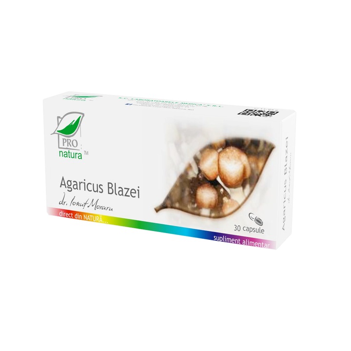 MEDICA, Agaricus Blazei (Ciuperca Soarelui) 30cps
