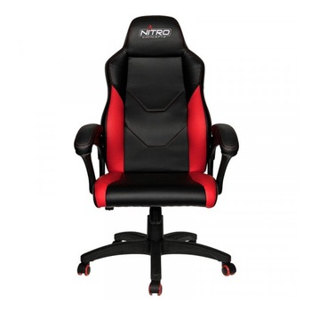 Scaun Gaming Nitro Concepts C100 - Negru / Rosu Scaun Gaming Nitro Concepts C100 - Negru / Rosu