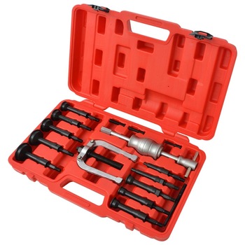 Set extractor rulmenti 16 piese, vidaXL, Otel, 47 x 29 x 9 cm Set extractor rulmenti 16 piese, vidaXL, Otel, 47 x 29 x 9 cm