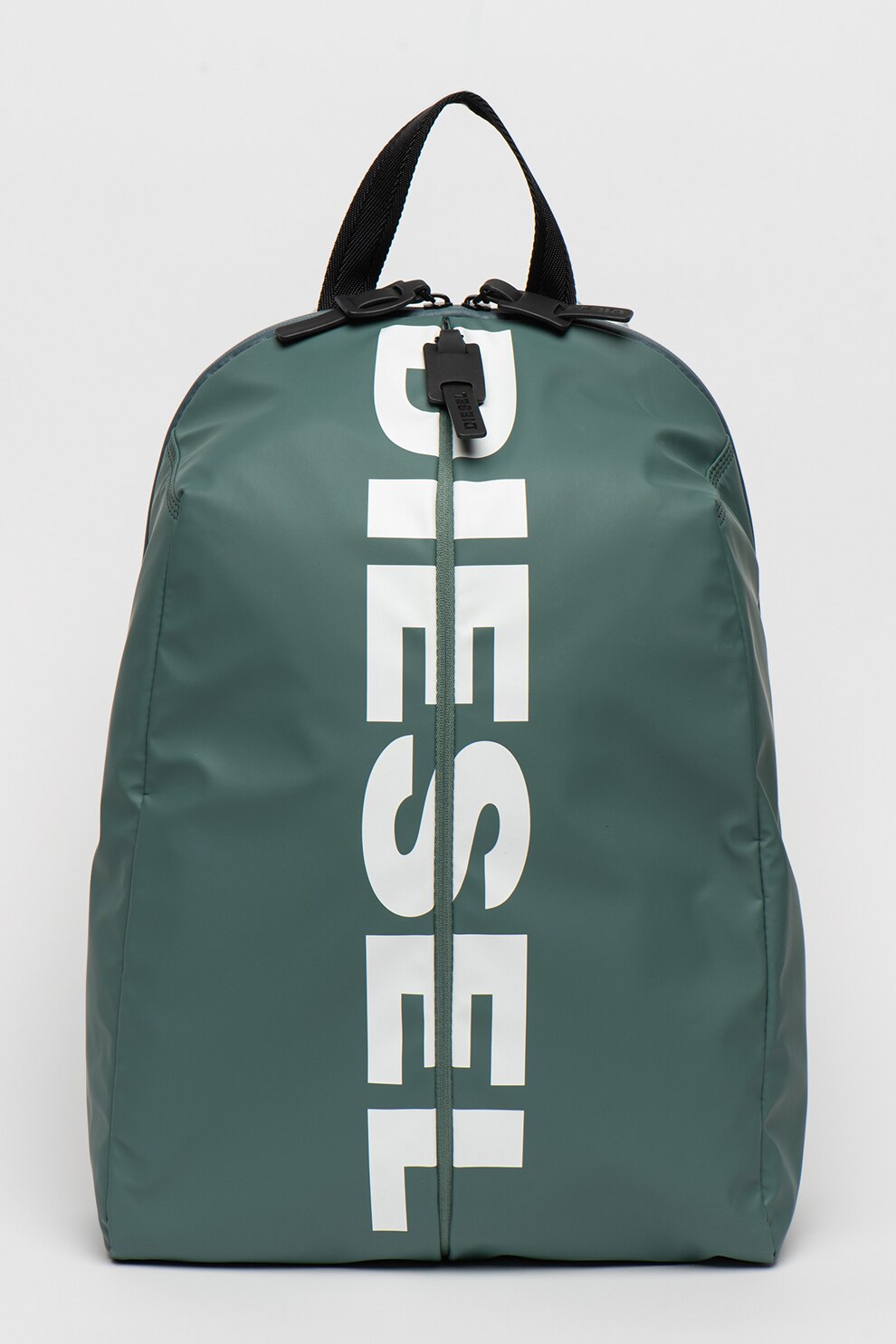 Diesel, Rucsac cu buzunar frontal cu fermoar F-Bold, Verde feriga