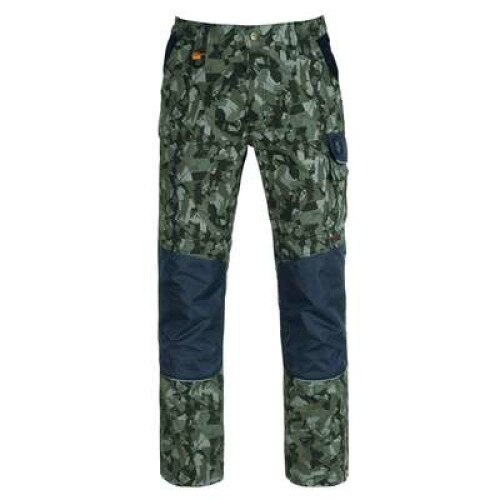 Pantaloni de protectie, Kapriol, Tenere Pro, camuflaj verzi, 2XL