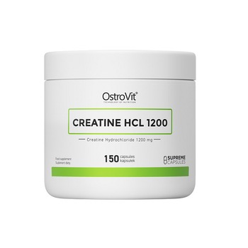 Clorhidrat de Creatina (2400 mg), OstroVit Supreme Capsules Creatine HCL 1200 150 - capsule (75 doze) Clorhidrat de Creatina (2400 mg), OstroVit Supreme Capsules Creatine HCL 1200 150 - capsule (75 doze)