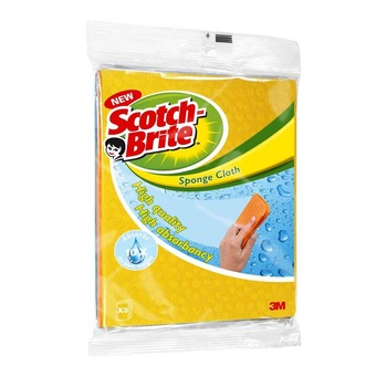 Lavete Umede SCOTCH BRITE, 25.9x18.1x1.5 cm, 3 Buc/Set, Diverse Culori Lavete Umede SCOTCH BRITE, 25.9x18.1x1.5 cm, 3 Buc/Set, Diverse Culori