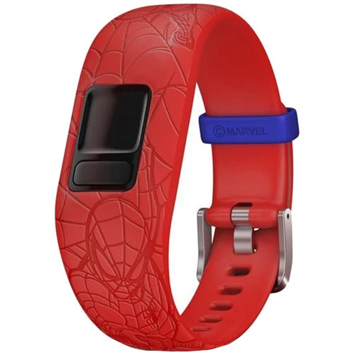 Garmin Vivofit Jr 2 Marvel Spider-Man - Fitness Band Per Bambini 6+ Anni, Impermeabile, Rosso - Foto 10
