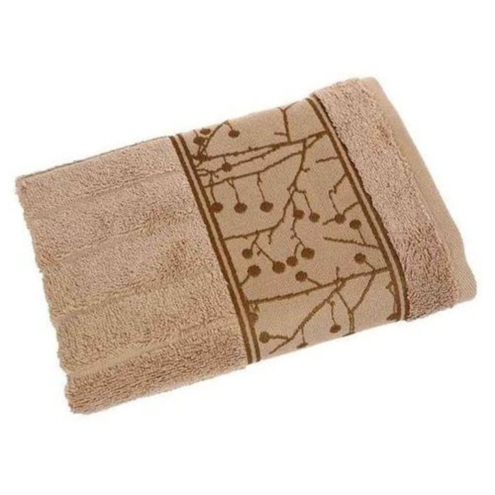 Prosop Bambus Wave Maro 50x90 cm