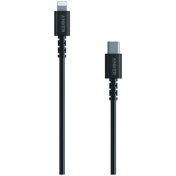 Cablu de date Anker PowerLine Select Lightning USB-C USB, 0.9m, Negru Cablu de date Anker PowerLine Select Lightning USB-C USB, 0.9m, Negru