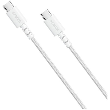 Cablu de date Anker PowerLine Select+ USB-C USB-C, Alb Cablu de date Anker PowerLine Select+ USB-C USB-C, Alb