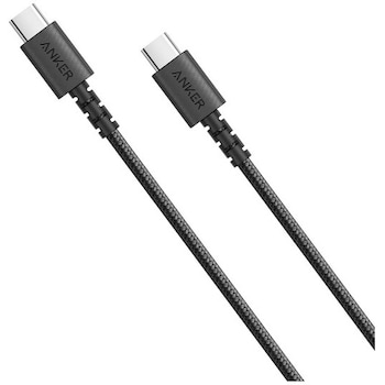 Cablu de date Anker PowerLine Select+ USB-C USB-C, Negru Cablu de date Anker PowerLine Select+ USB-C USB-C, Negru