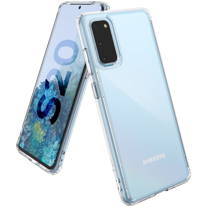 Husa de protectie Ringke Fusion pentru Samsung Galaxy S20, Clear