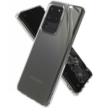 Husa de protectie Ringke Air pentru Samsung Galaxy S20 Ultra, Clear Husa de protectie Ringke Air pentru Samsung Galaxy S20 Ultra, Clear