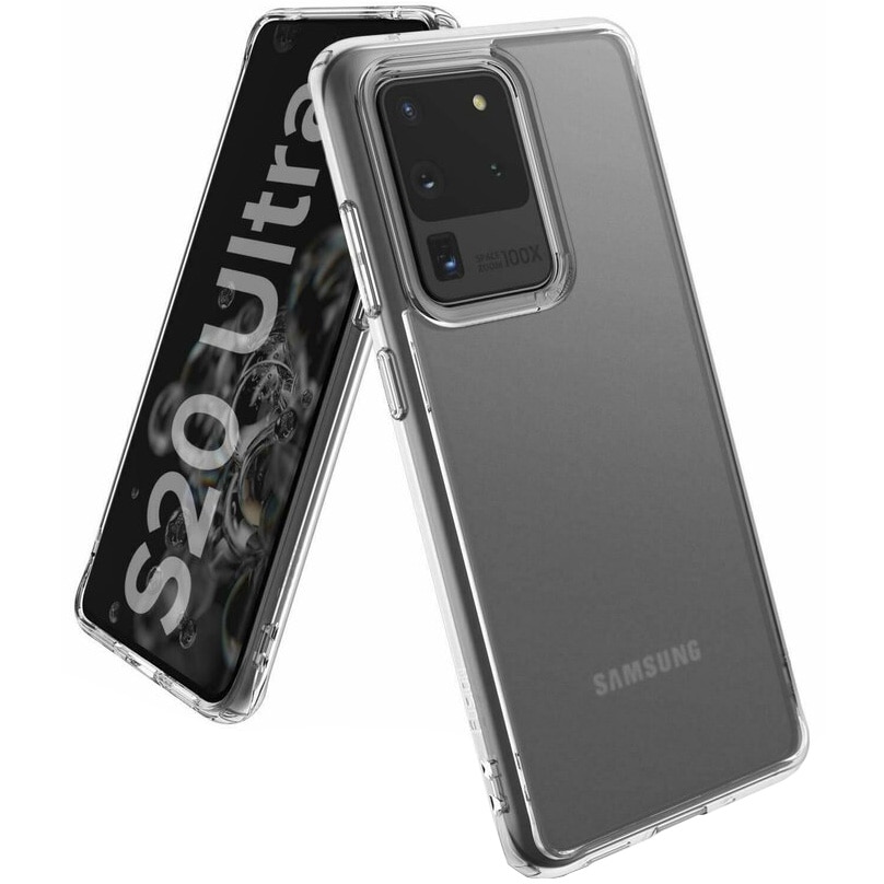 Husa de protectie Ringke Fusion pentru Samsung Galaxy S20 Ultra, Clear