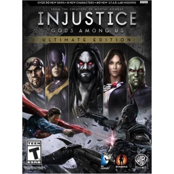 Играта Injustice Gods Among Us Ultimate Edition Steam ключ Европа PC (код за незабавно активиране)