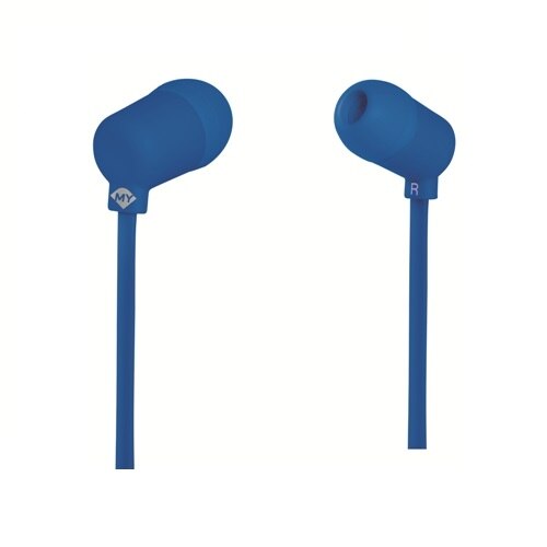 Casti audio Speak In Ear Meliconi Fluo Blue, Albastru