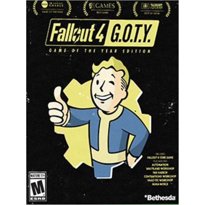 Joc Fallout 4 GOTY Steam Key Global PC (Cod Activare Instant)