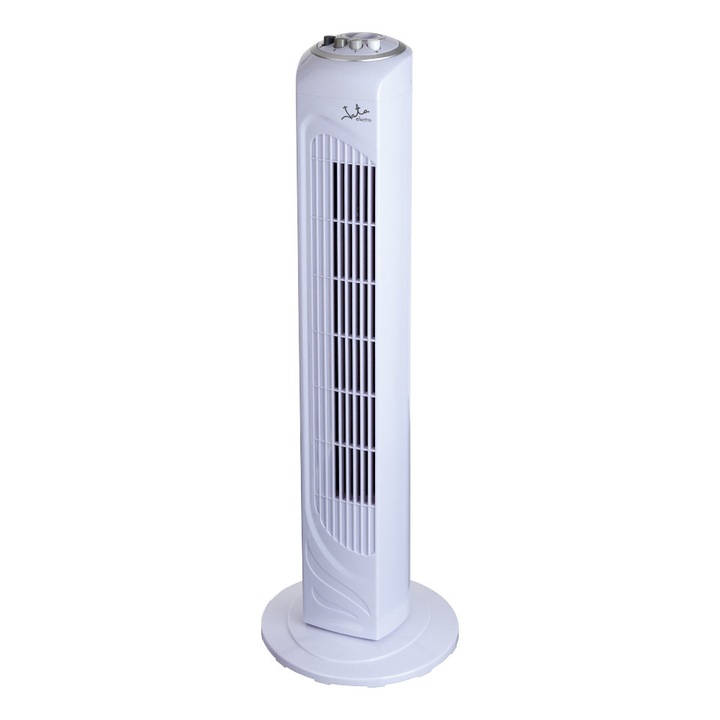 Вентилатор Jata VT3040, 45 W, 3 скорости, Осцилираща функция, Таймер, Бял