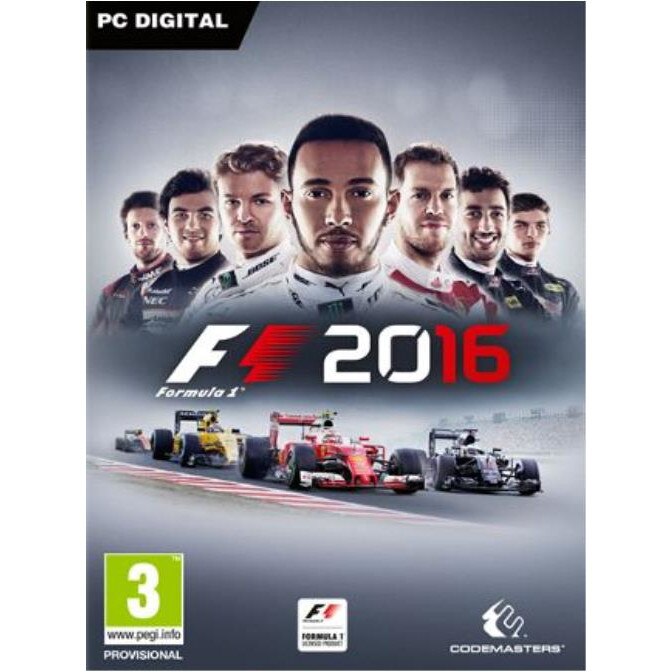 Joc F1 2016 Steam Key Global PC (Cod Activare Instant)