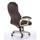 Scaun directorial HM Desmond, Inaltime ajustabila, Mecanism de balansare, Sarcina max 136 kg, Maro inchis