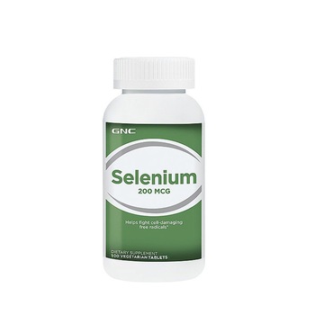 GNC Seleniu 200 mcg - 100 Tablete Vegetale GNC Seleniu 200 mcg - 100 Tablete Vegetale