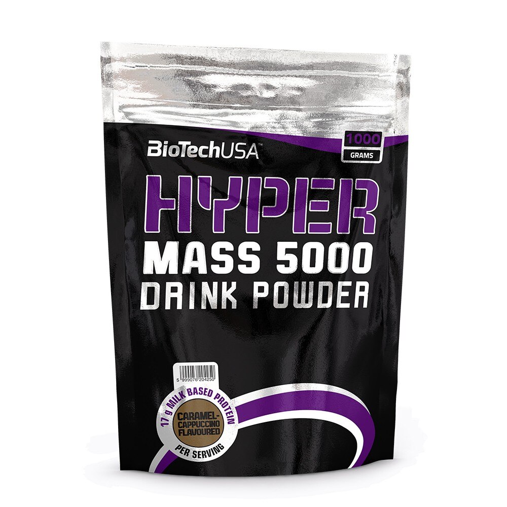 Pudra BIOTECH Hypermass 500 pentru cresterea masei musculare,aroma de ciocolata, 1000 g