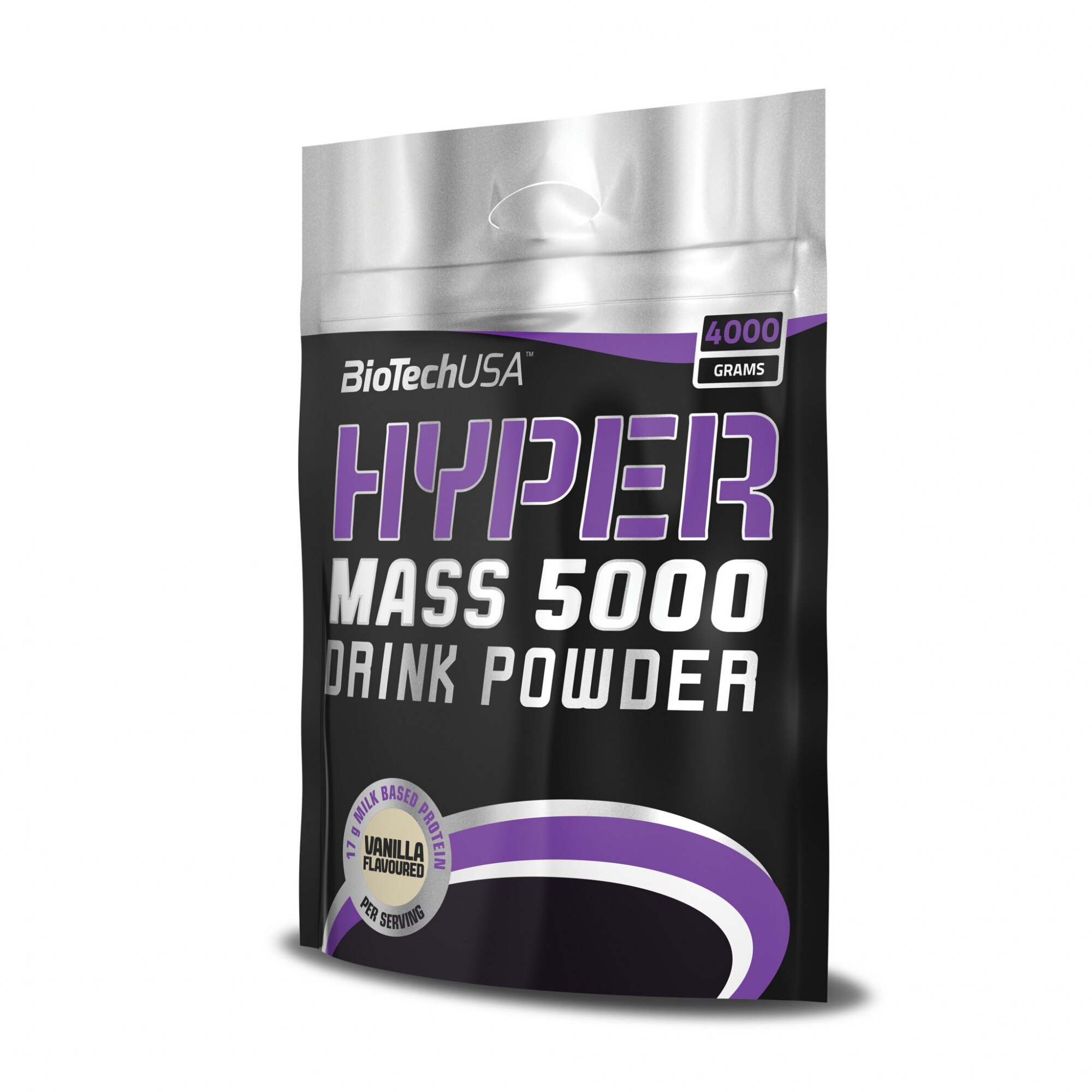 Pudra BIOTECH Hypermass 500 pentru cresterea masei musculare,aroma de vanilie, 1000 g