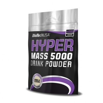 Pudra BIOTECH Hypermass 500 pentru cresterea masei musculare,aroma de vanilie, 1000 g Pudra BIOTECH Hypermass 500 pentru cresterea masei musculare,aroma de vanilie, 1000 g