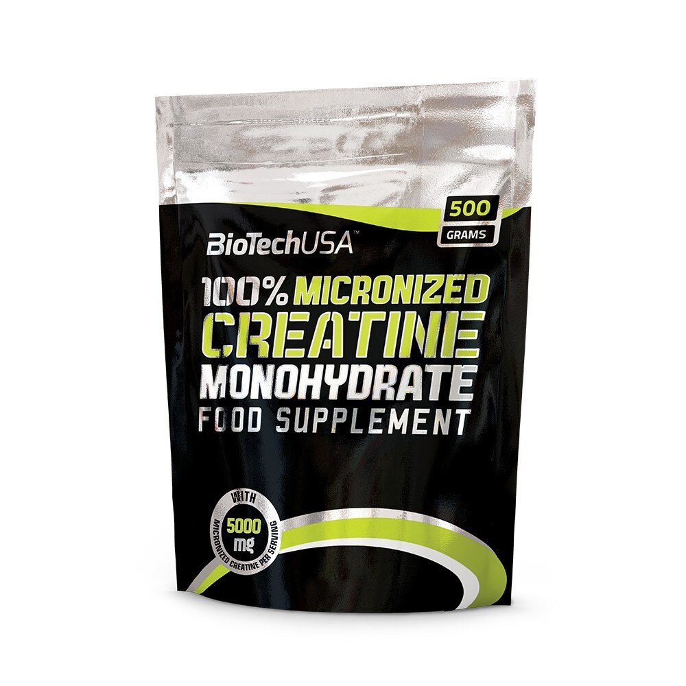 Supliment alimentar pudra BIOTECH Creatine Monohydrate, 500 g