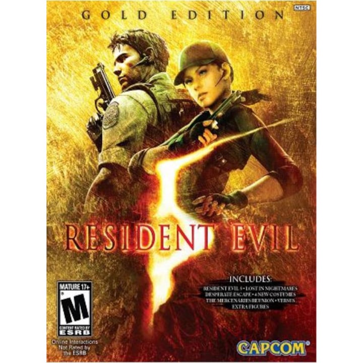 Joc Resident Evil 5 Gold Edtion Steam Key Global PC (Cod Activare Instant)