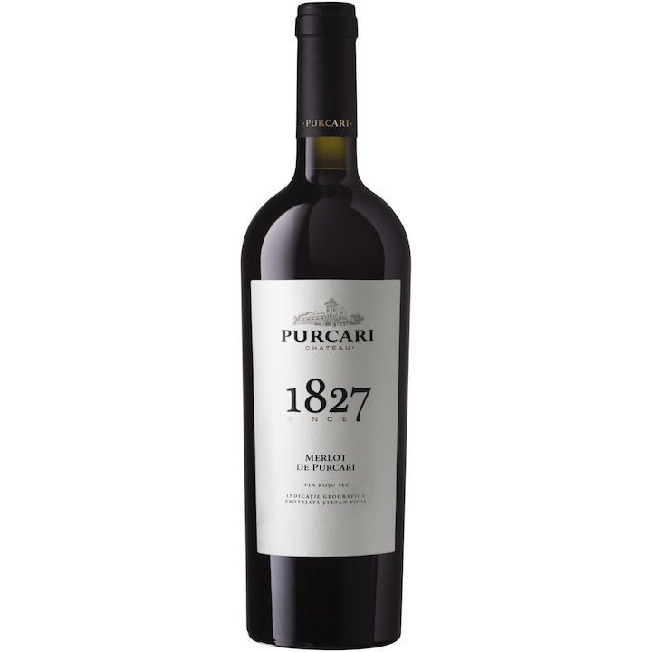 Vin Rosu Purcari, Merlot, Sec, 0.75l