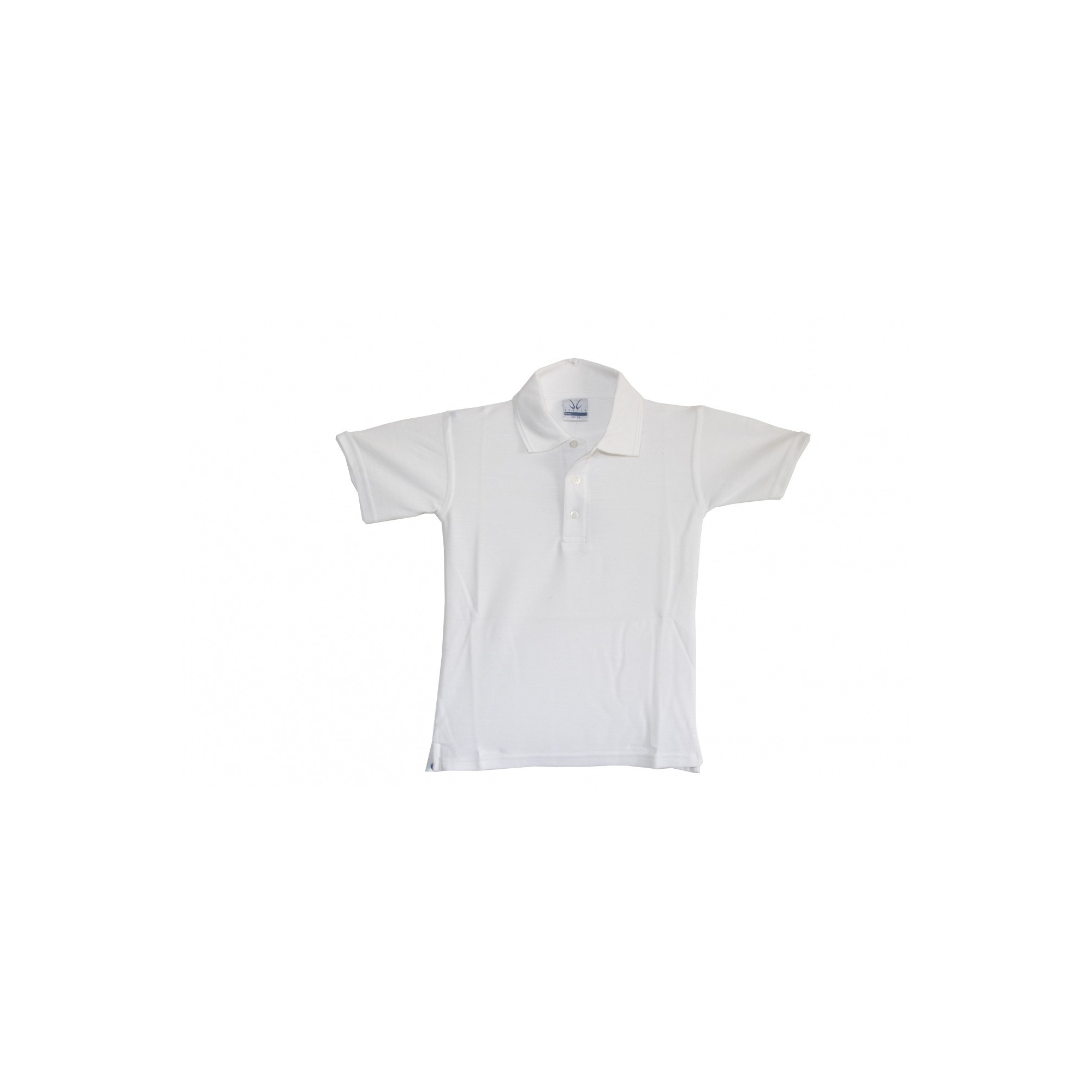 Tricou polo bumbac Hunter, pentru baieti, alb, 26