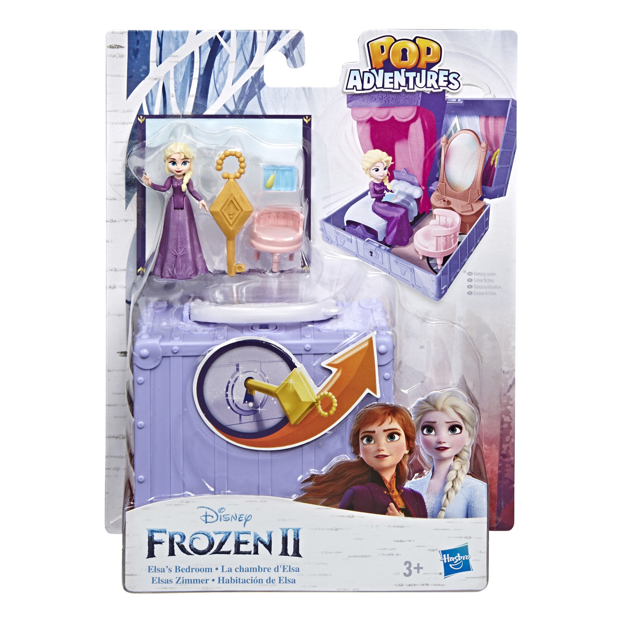 Set figurine Dinsey Frozen II Pop Adventures - Dormitorul Elsei