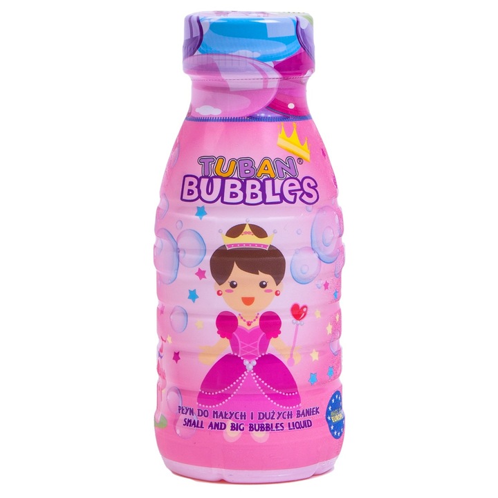 Бутилка разтвор за сапунени мехурчета Tuban 250 ml