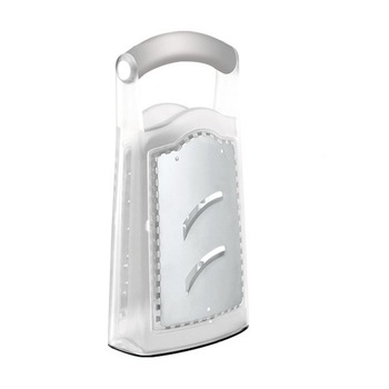 Razatoare cu recipient depozitare, Inox si plastic, 10x6x19 cm Razatoare cu recipient depozitare, Inox si plastic, 10x6x19 cm