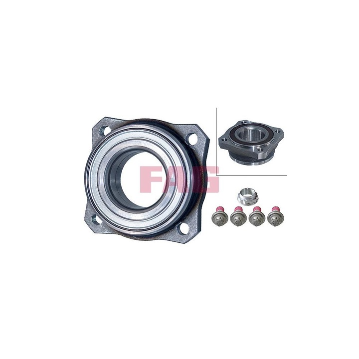 Колесен лагер комплект BMW X3 F25 FAG 713 6495 70